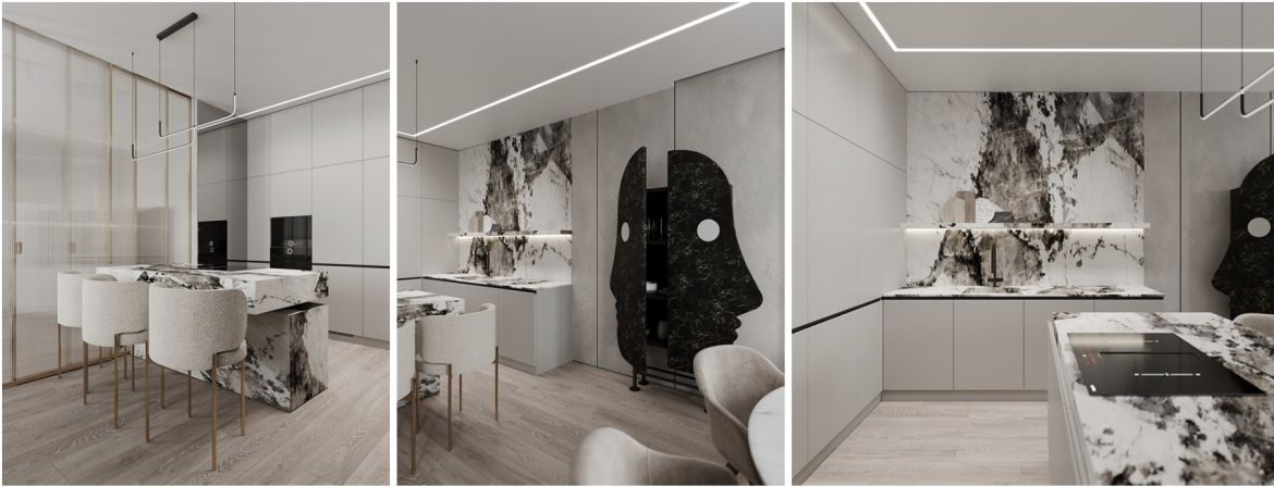 Ağ şəhər , 110 kvadrat metr - 13 Palladiumg Group