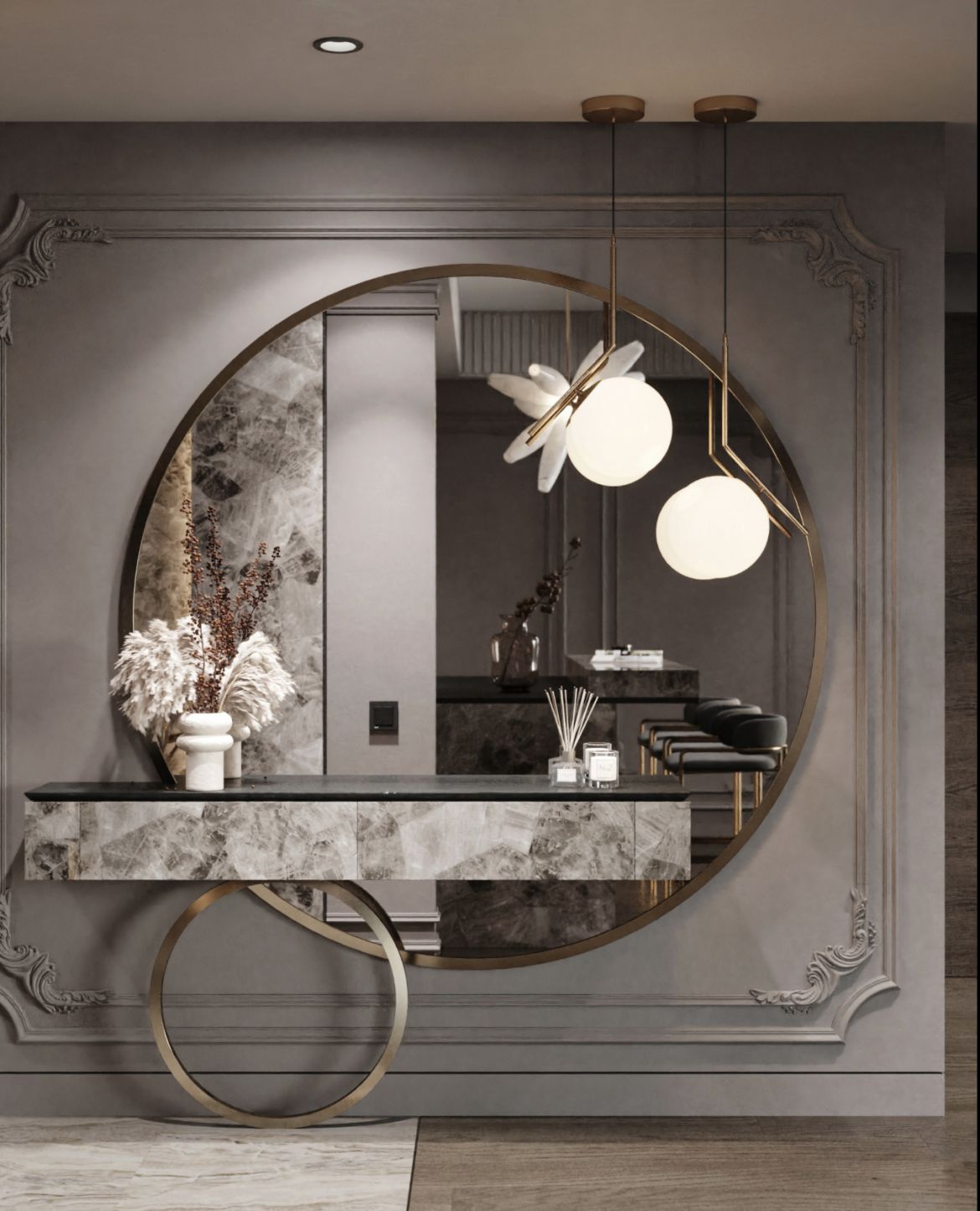 Dəhliz və Balkon - 34 Palladiumg Group