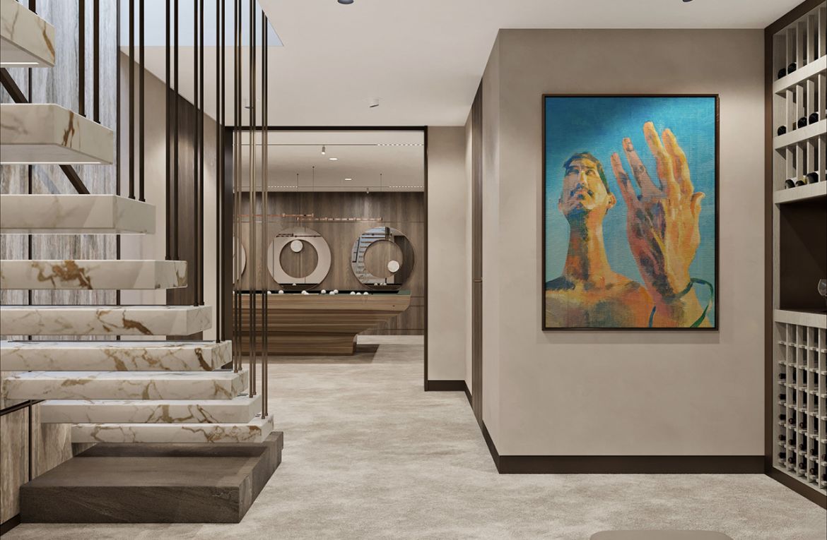 Dəhliz və Balkon - 42 Palladiumg Group