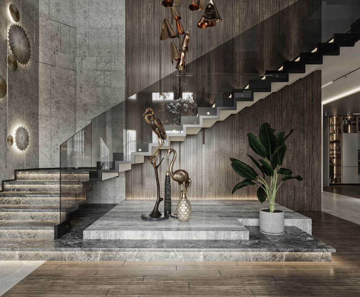 Dəhliz və Balkon - 45 Palladiumg Group