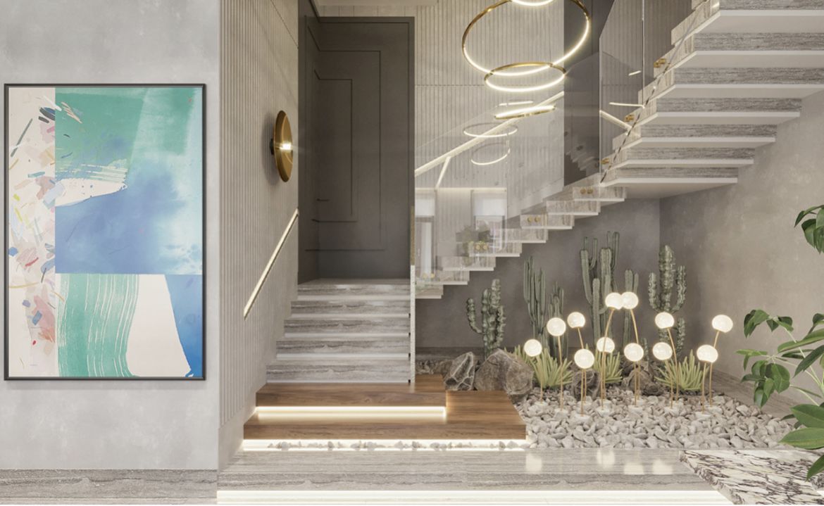 Dəhliz və Balkon - 50 Palladiumg Group